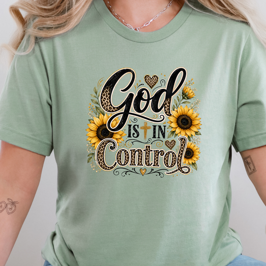 God Is In Control Graphic Tee