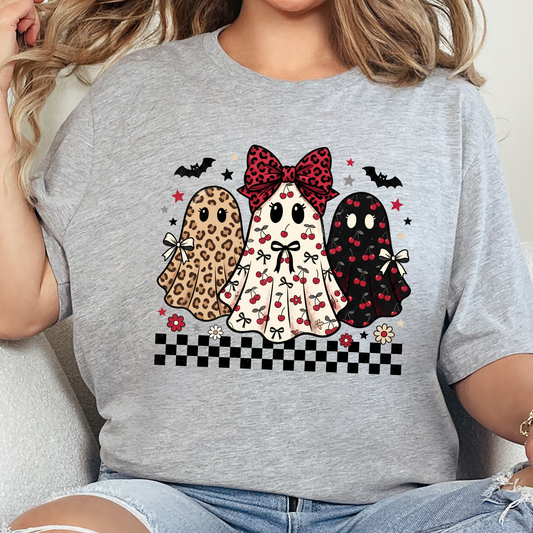 Halloween Berry Ghost Graphic Tee