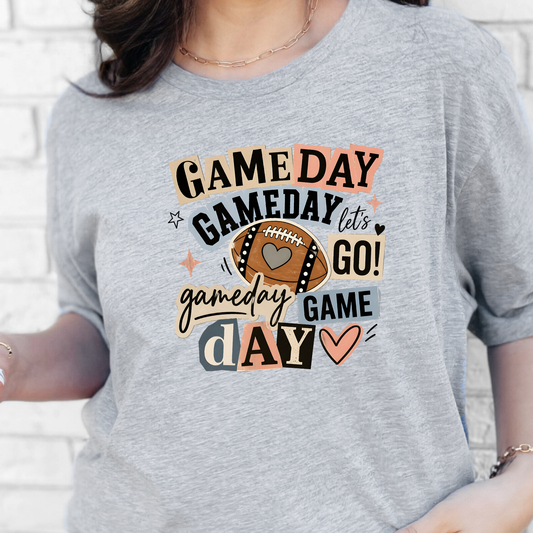 Retro Game Day Graphic Tee