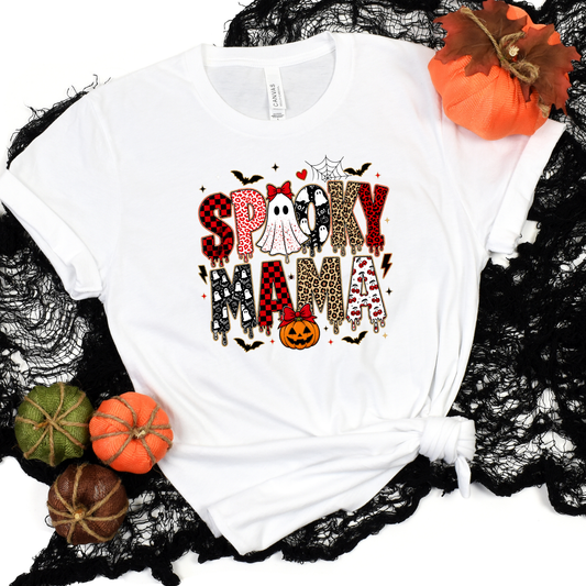 Spooky Mama Cheetah Graphic Tee