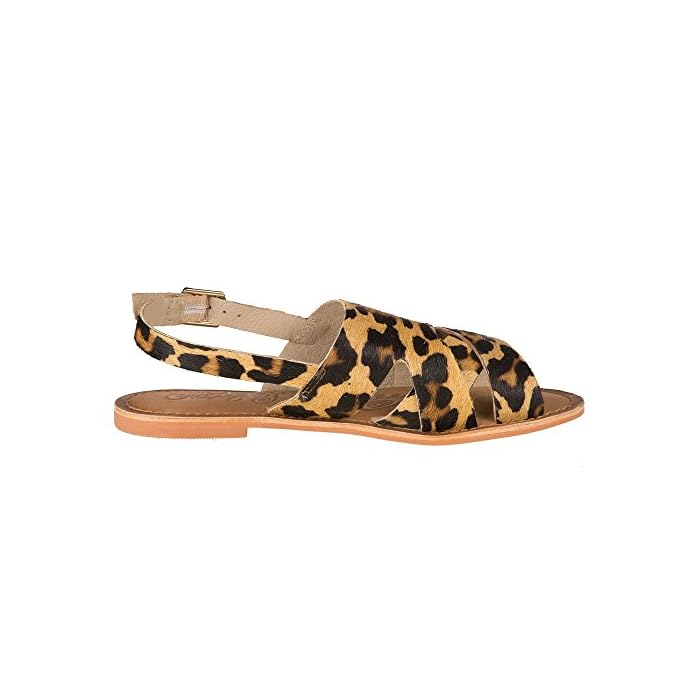 Cup of Tea Sandals in Leopard