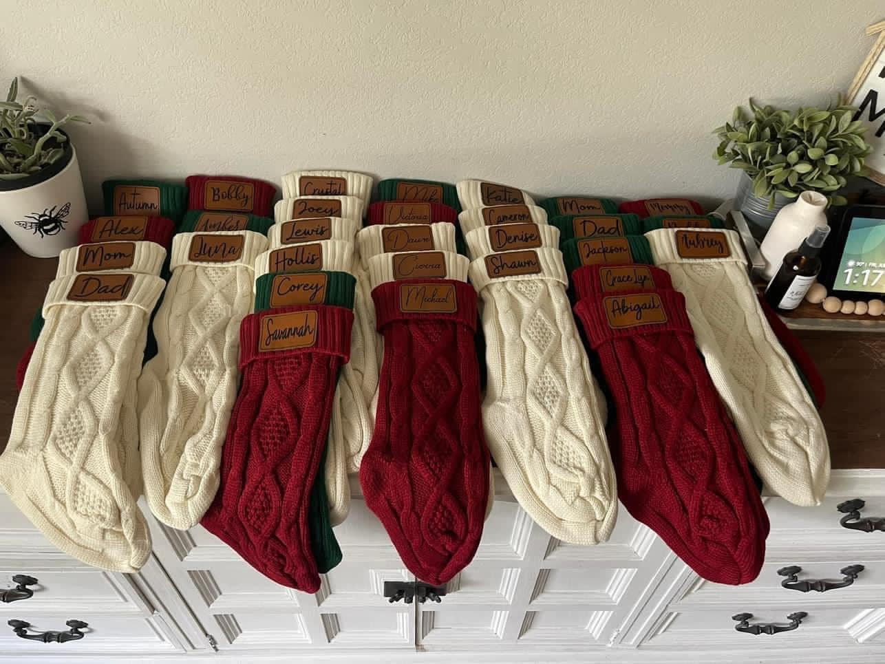 Custom Name Stockings (PREORDER Closes 8/26 - ETA Early Oct.)