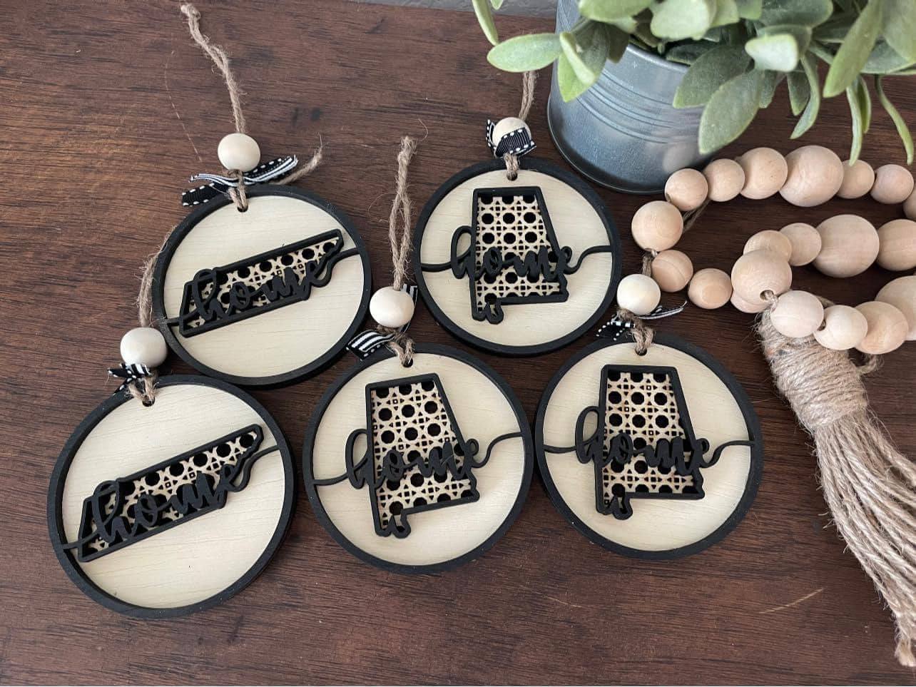 Custom 50 States Ornament (PREORDER- Arrives in 4-5 wks)