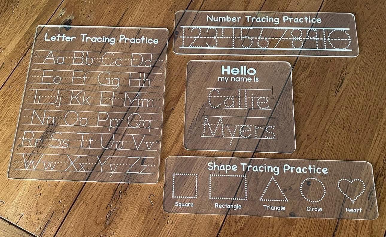 Custom Personalized Tracing Bundle (Preorder - Ships in 4-5 Weeks)