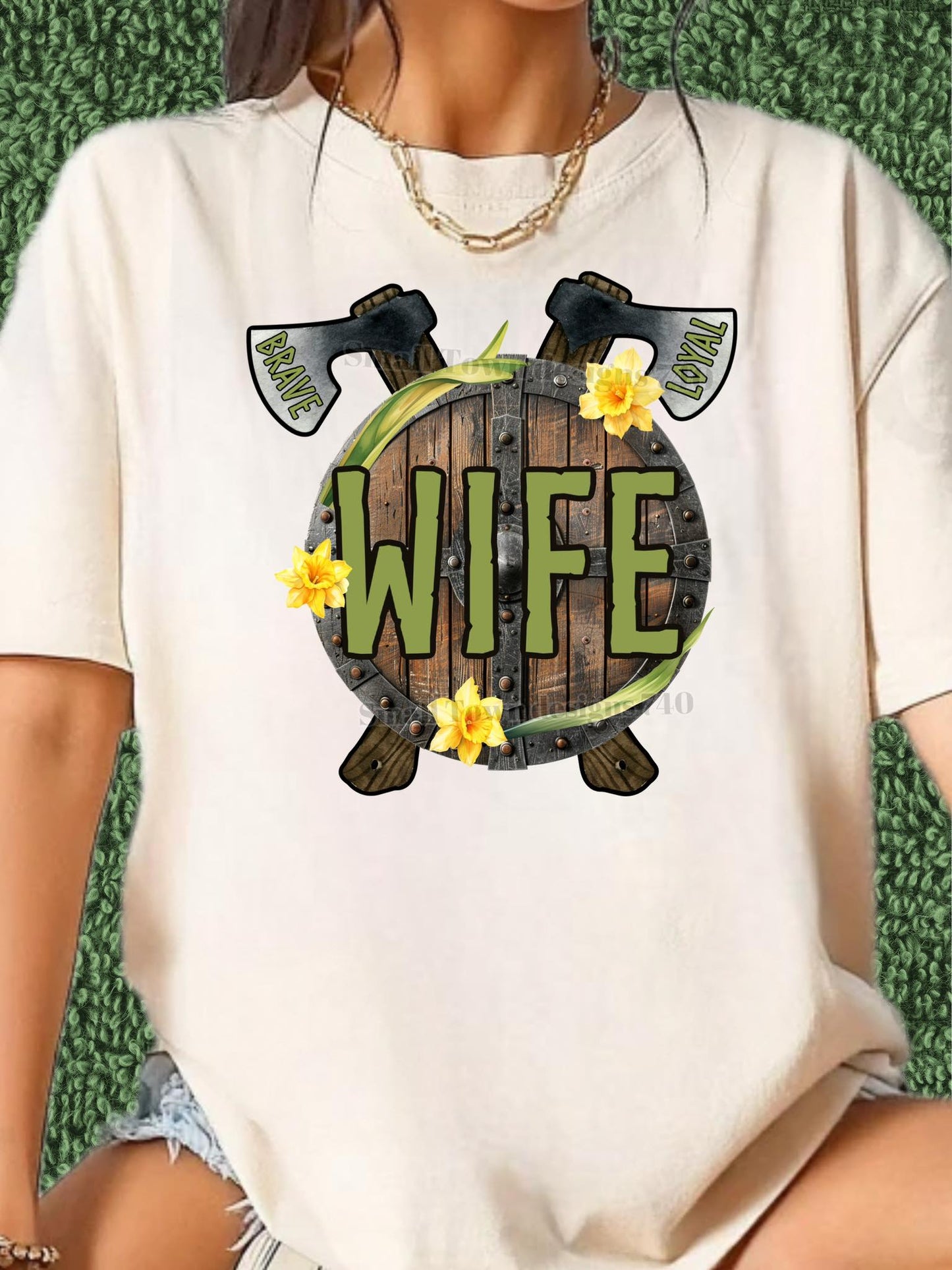 VIKING NAME COLLECTION DOUBLE SIDED TEE (MULTIPLE OPTIONS)