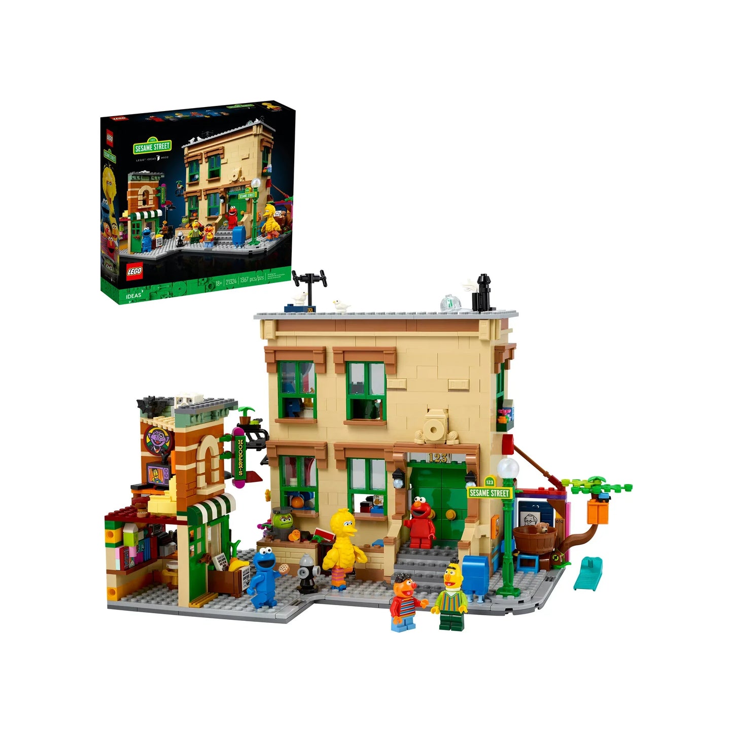 LEGO Ideas 123 Sesame Street 21324 (Retired Product)