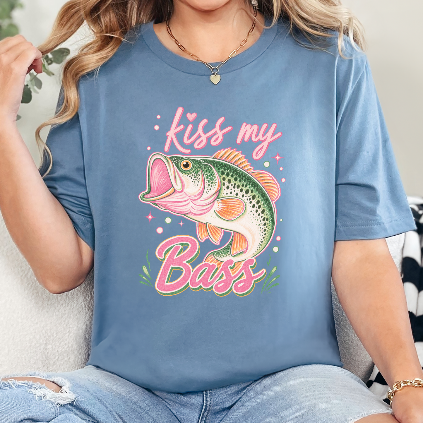 Kiss My Bass Graphic Tee