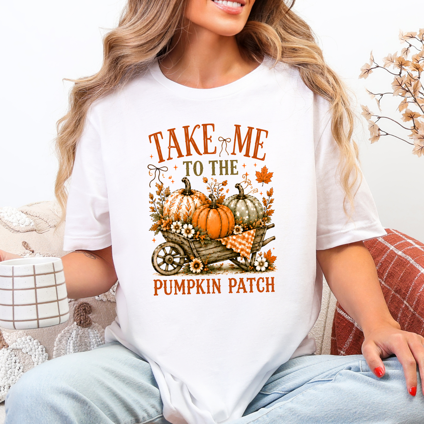 Take Me To The Pumpkin Patch Graphic Tee