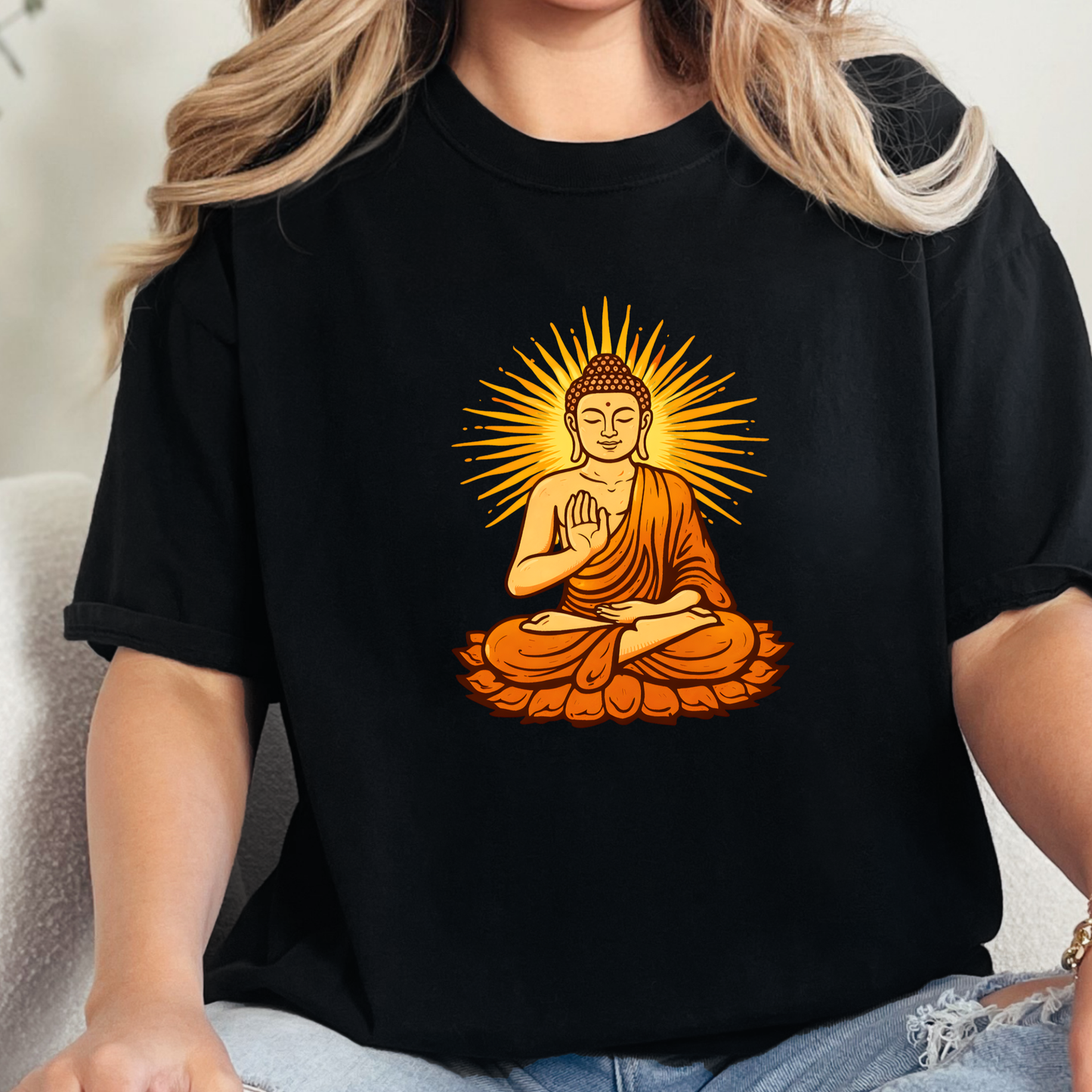 Lotus Buddha Graphic Tee