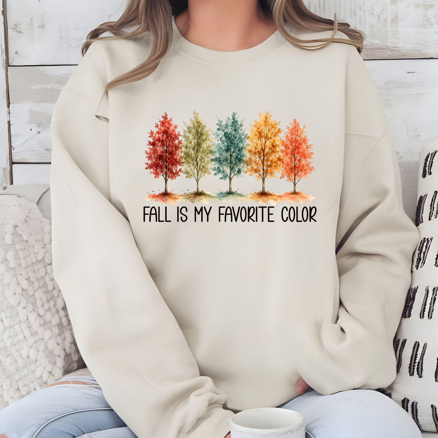 Fall is My Favorite Color Graphic Sweatshirt