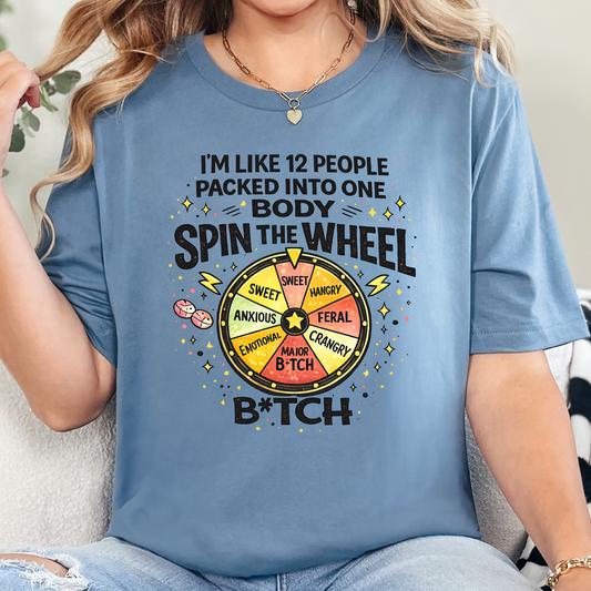 Spin the Wheel Graphic Tee