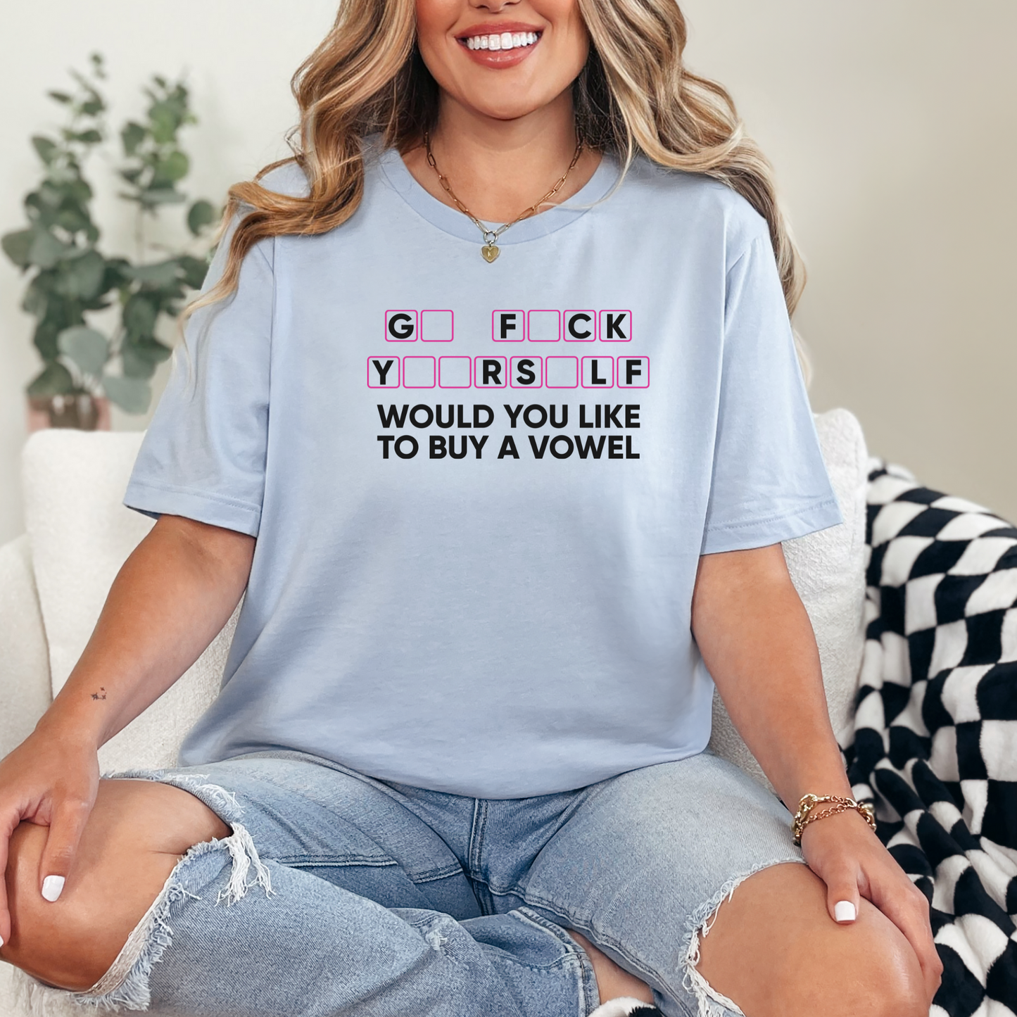 Buy a Vowel Graphic Tee