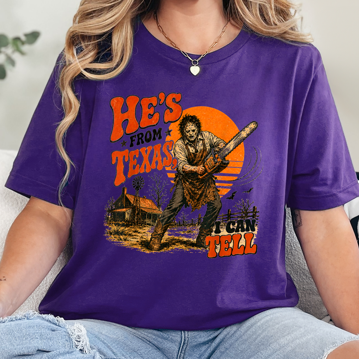 He's From Texas Graphic Tee