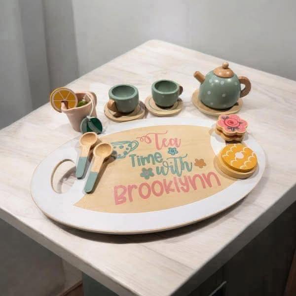 Custom Personalized Tea Set (Preorder - Ships in 4-5 Weeks)