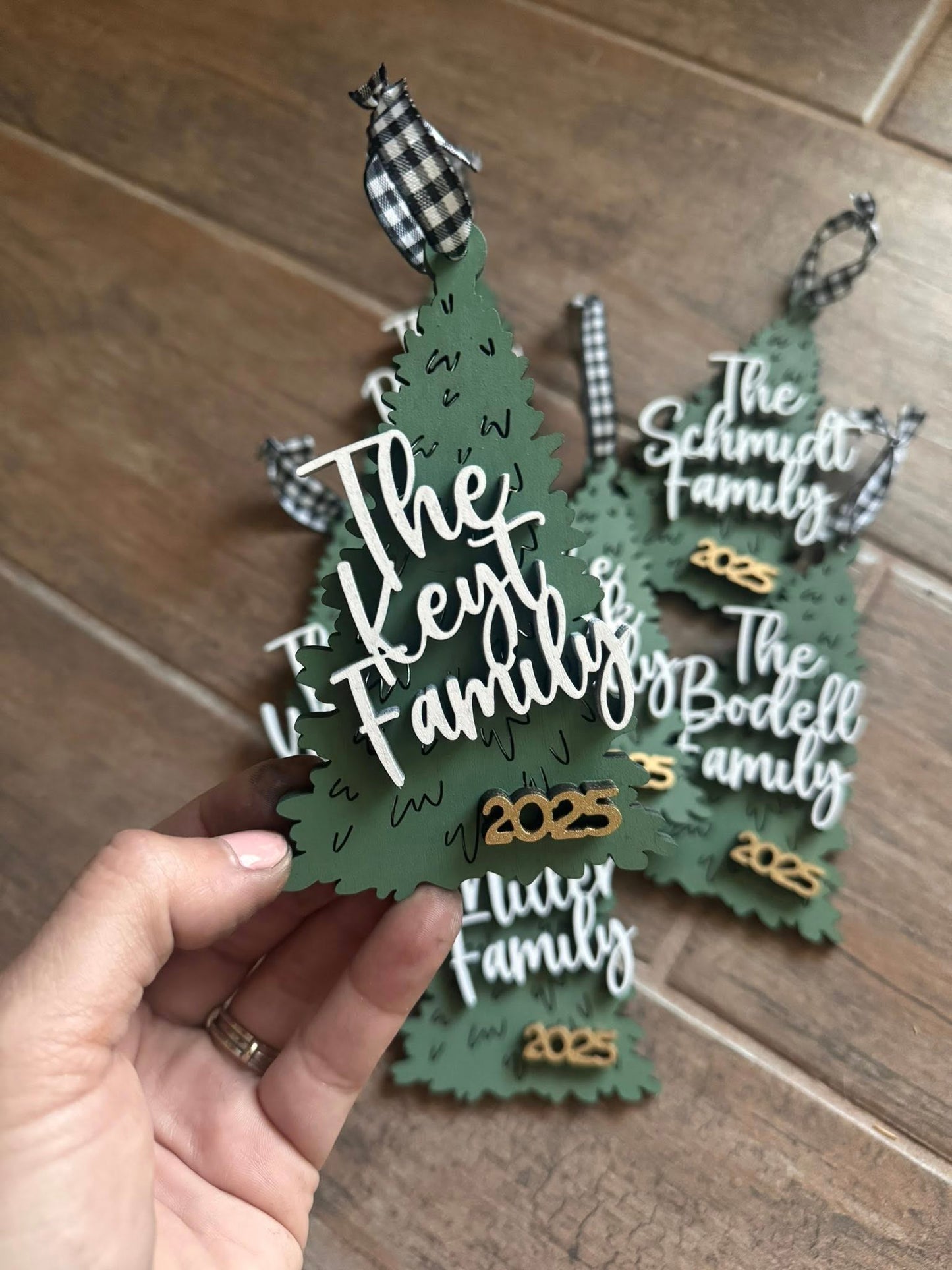 Custom PERSONALIZED Tree Ornament (PREORDER- Arrives in 4-5 wks)