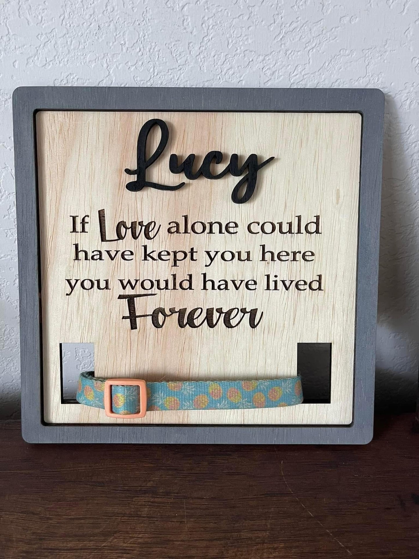 Custom Personalized Pet Memory Keepsake (Preorder - Ships in 4-5 Weeks)