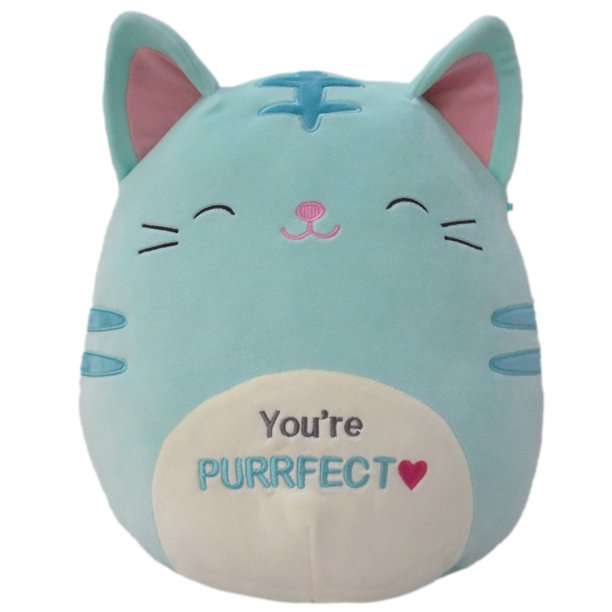 Squishmallows Jules the Cat 12" Valentine's Stuffed Plush