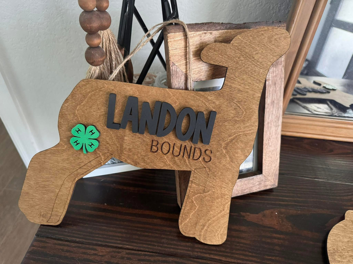 Custom Personalized 4H Stall Signs (Preorder - Ships in 4-5 Weeks)