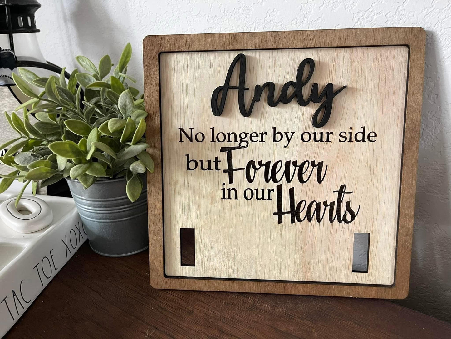 Custom Personalized Pet Memory Keepsake (Preorder - Ships in 4-5 Weeks)