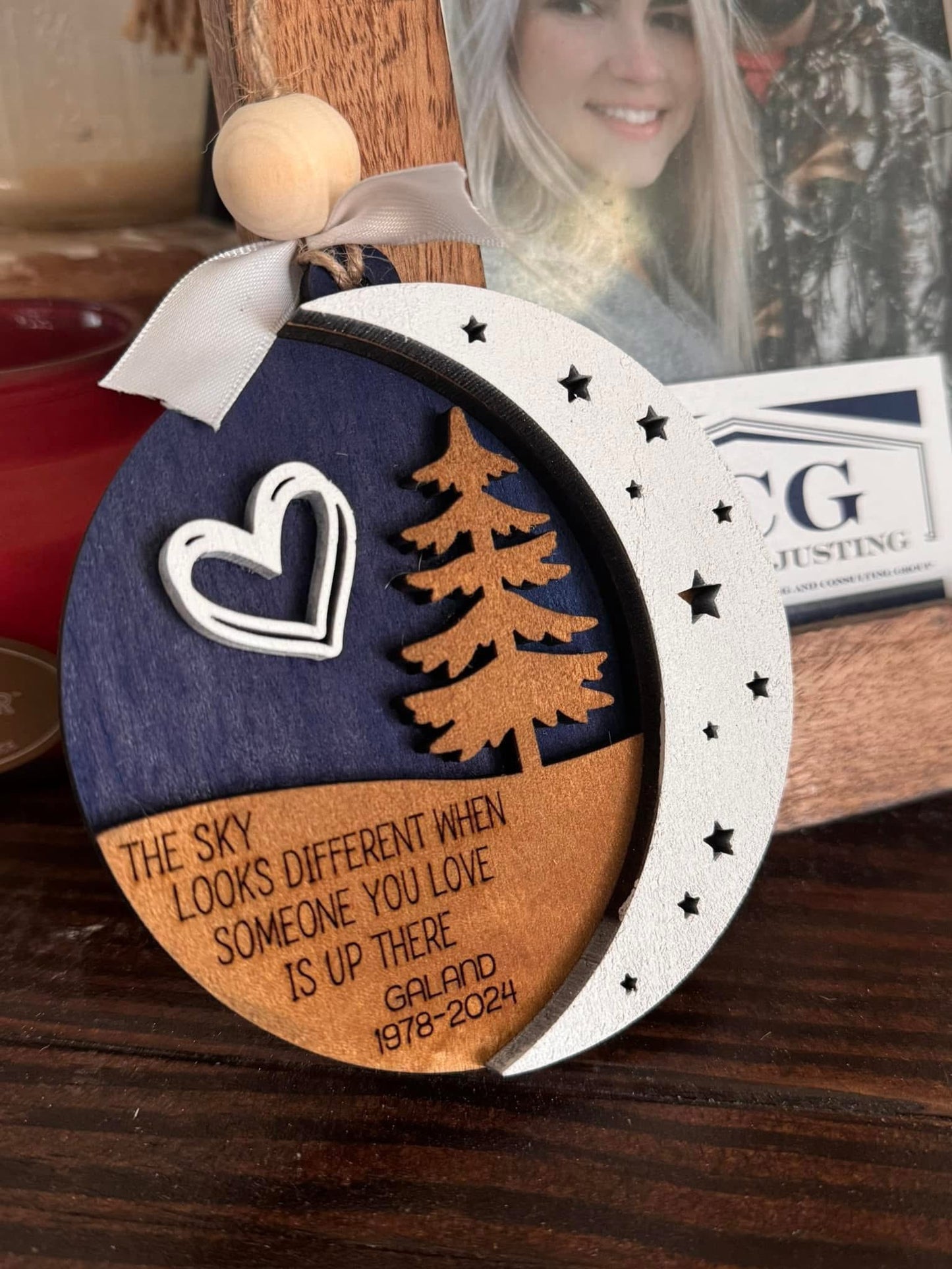 Custom PERSONALIZED Sky Ornament (PREORDER- Arrives in 4-5 wks)