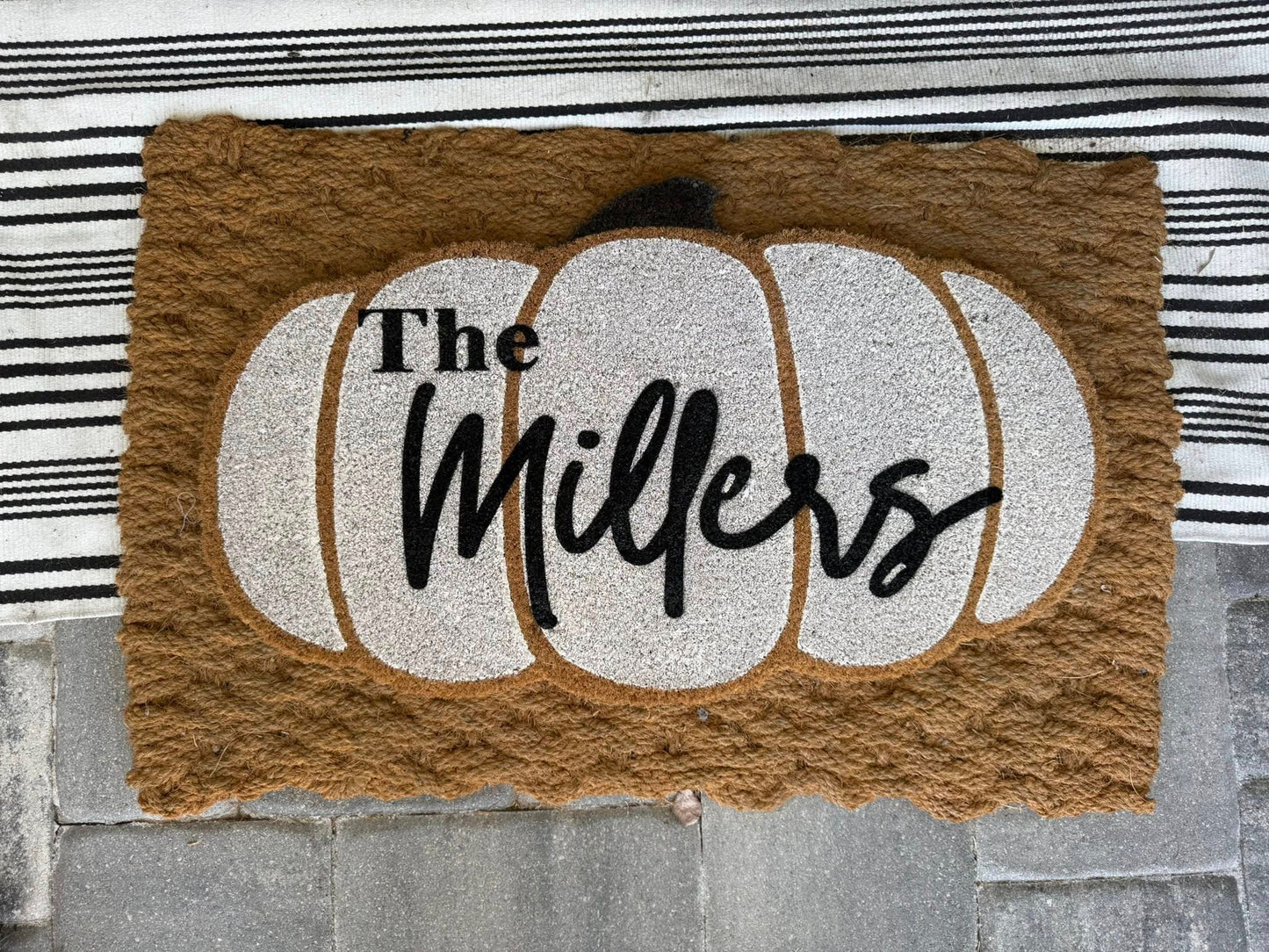 Custom Personalized Pumpkin Mats (Preorder Closes 8/31, ETA early Oct.)