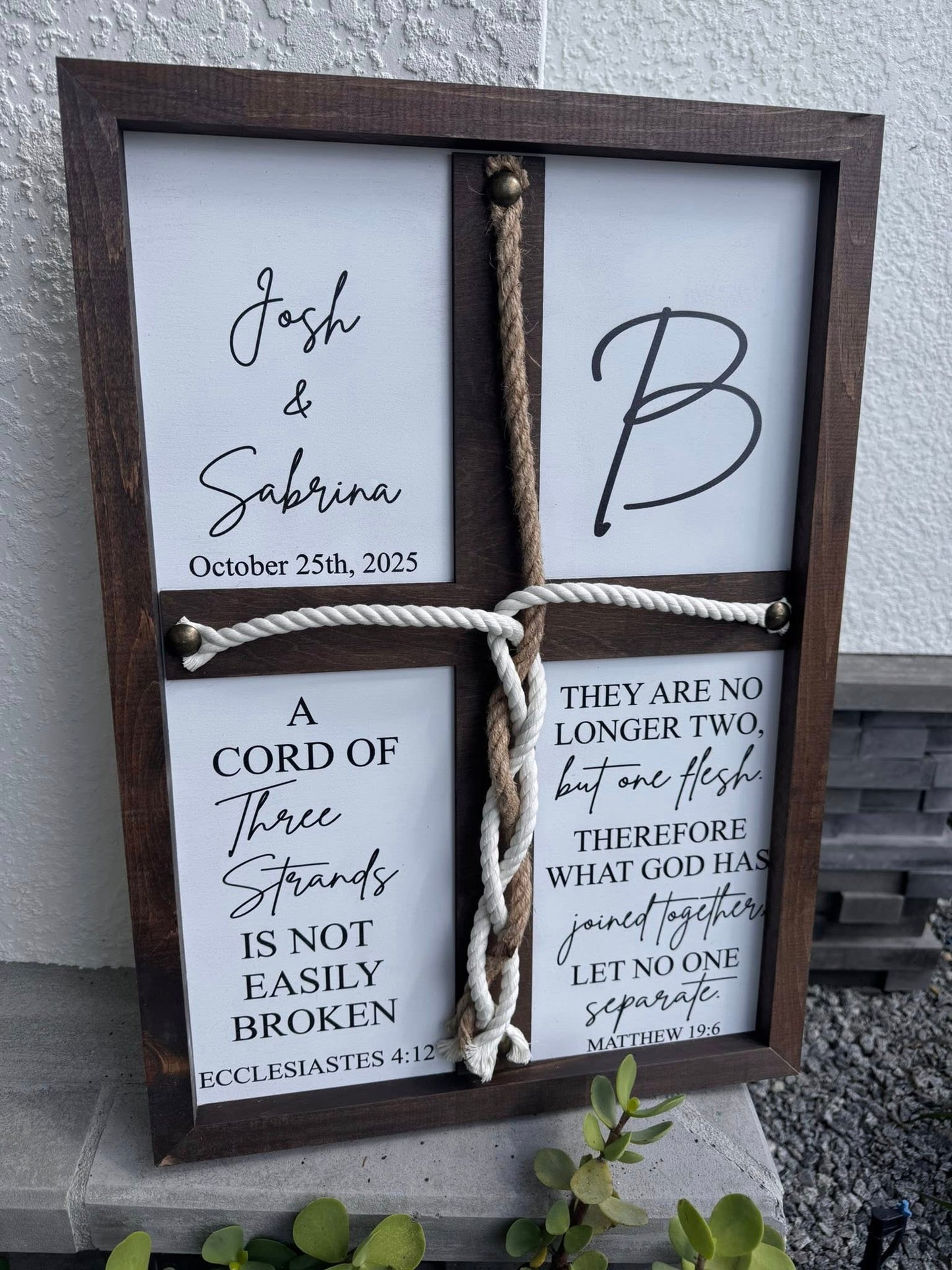 Custom Personalized Unity Cord (Preorder - Ships in 4-5 Weeks)