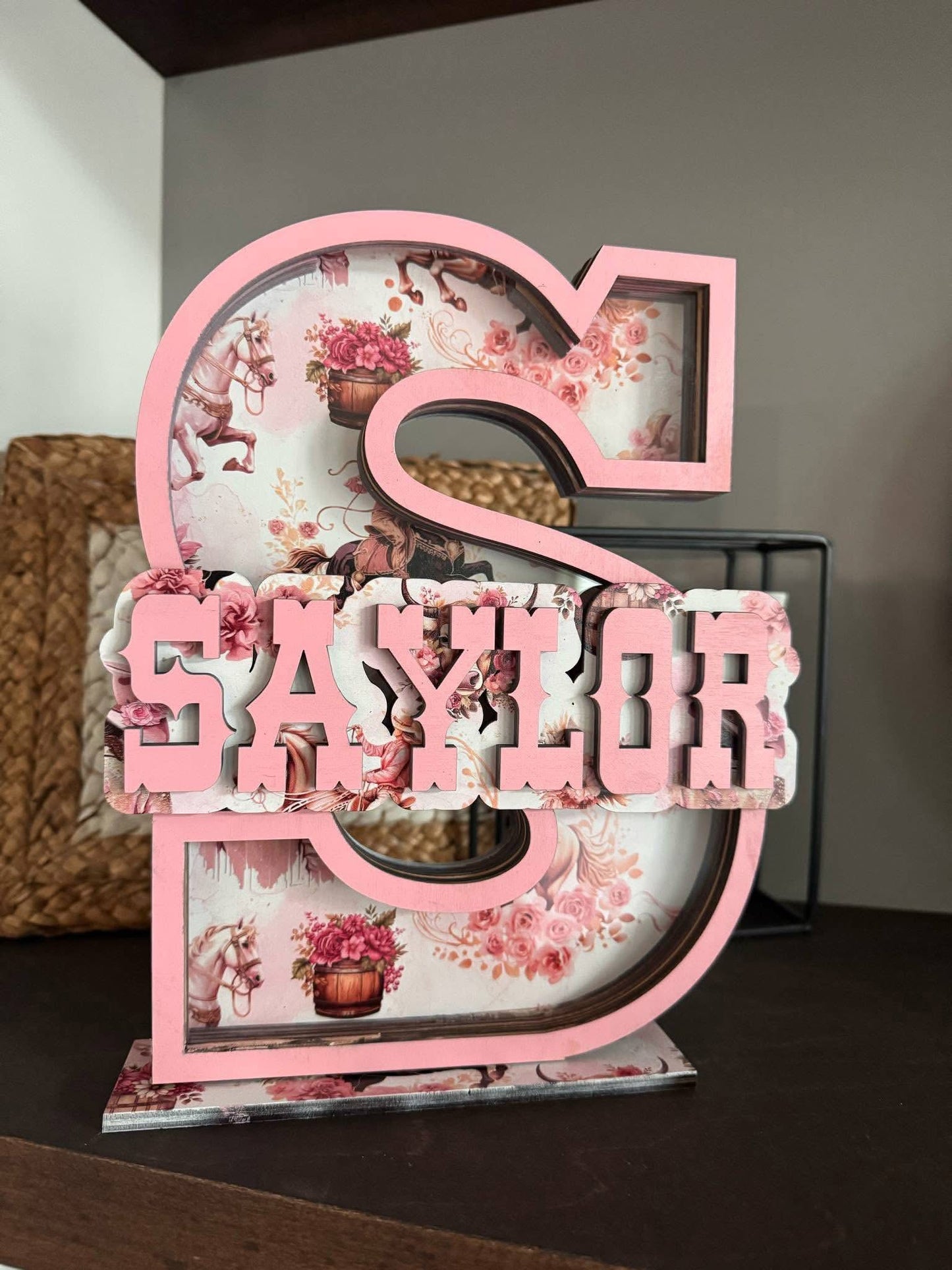 Custom Personalized Letter Banks (PREORDER - SHIPS IN APPROX 5 WEEKS)