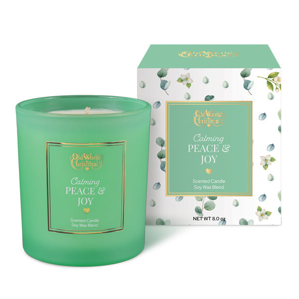 Calming Peace & Joy Candle Ornament