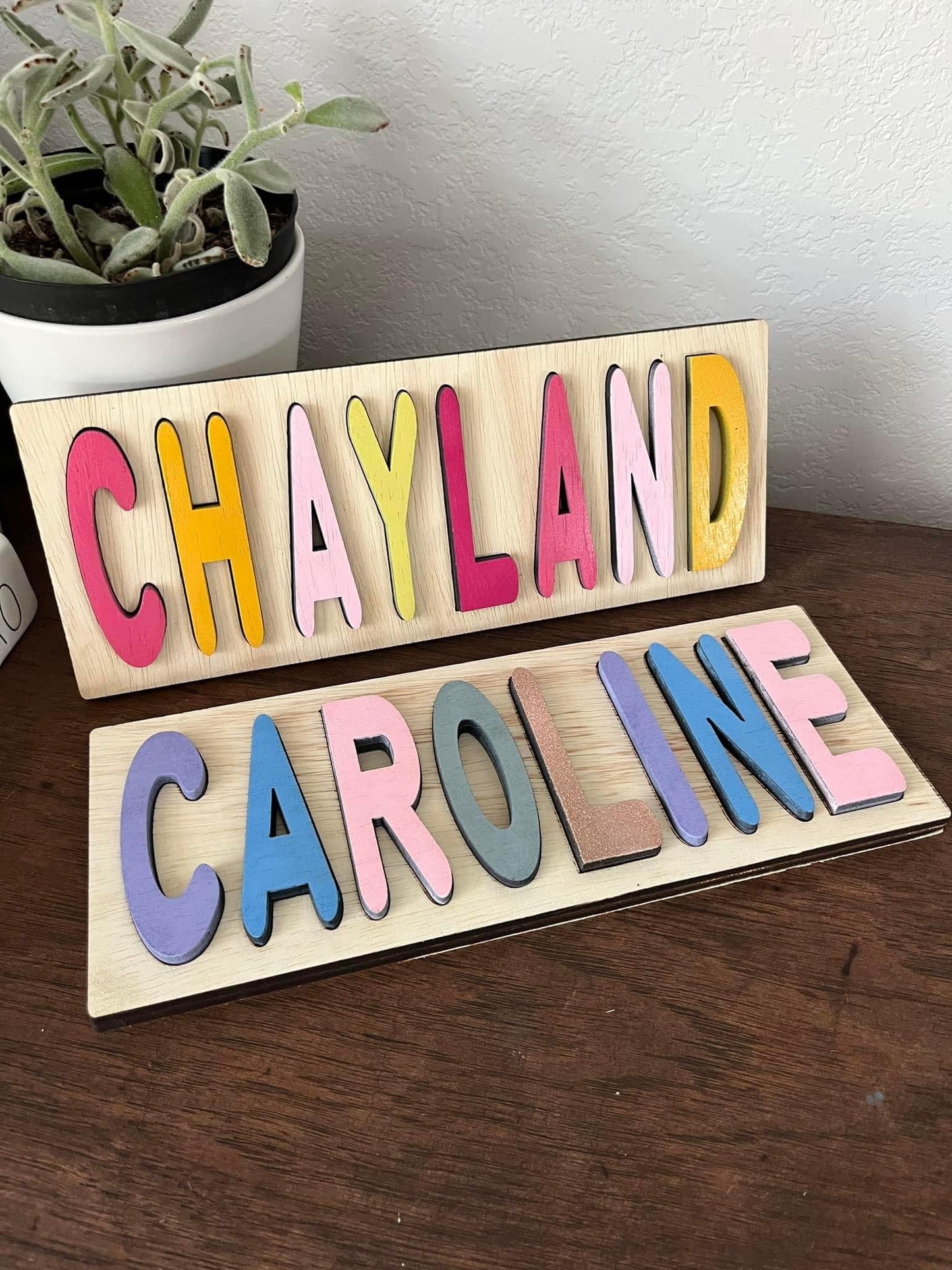 Custom Personalized Name Puzzle (PREORDER - Ships in 3-4 Weeks)