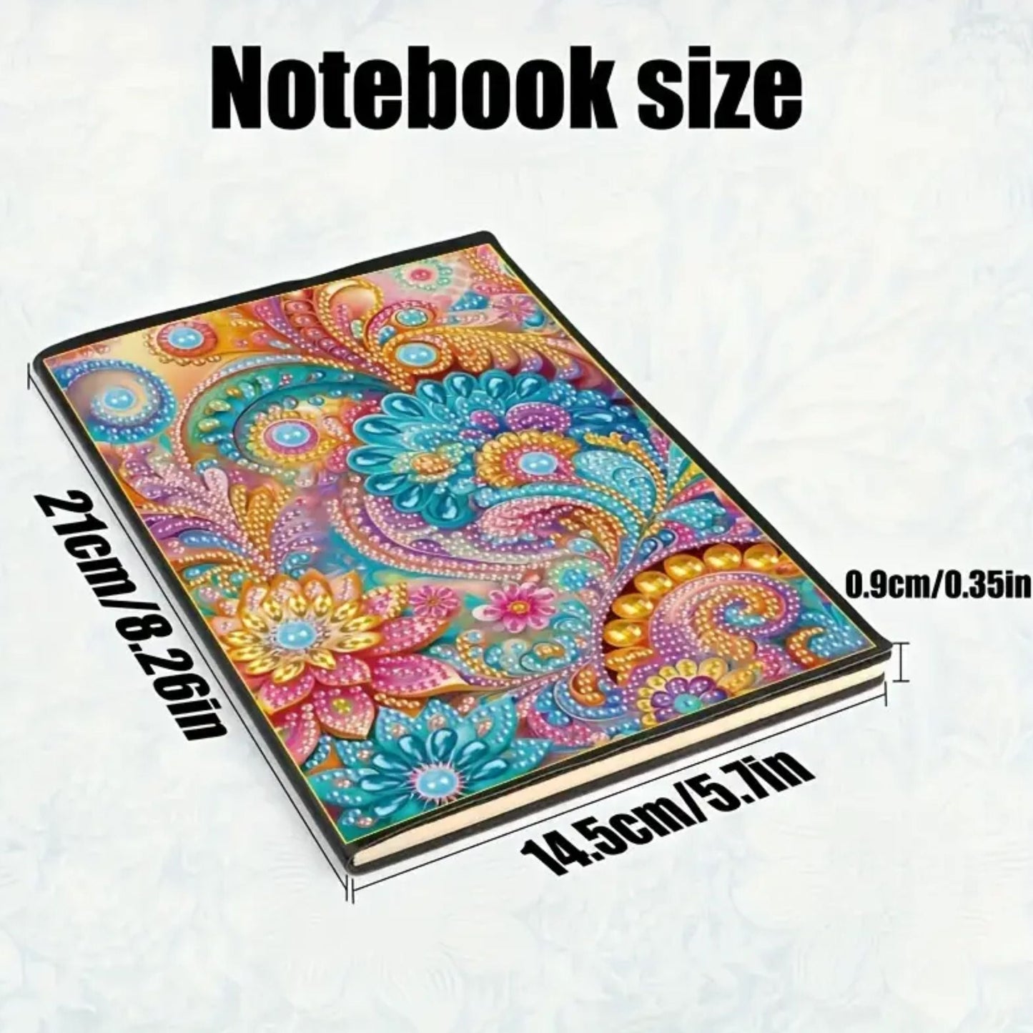 Notebook Special Shape Swirls