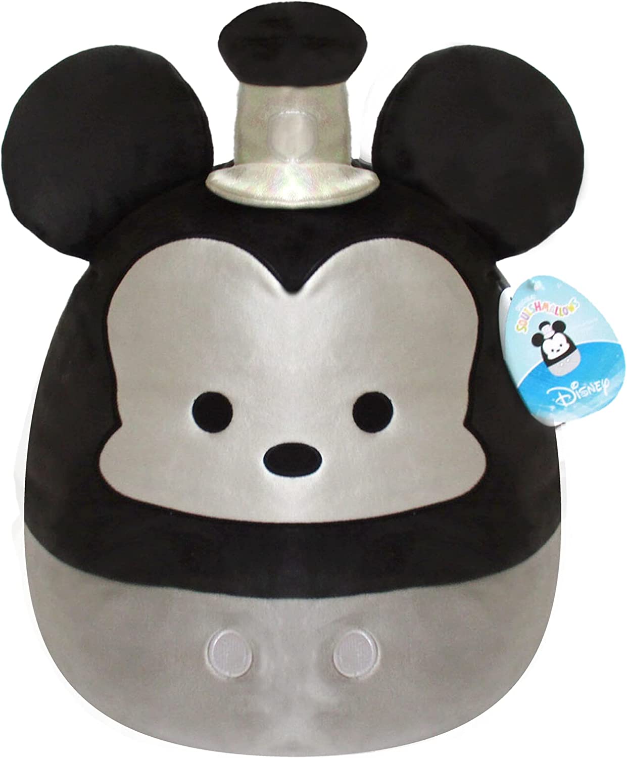 Squishmallows Steamboat Willie Mickey Mouse 14" Stuffed Plush