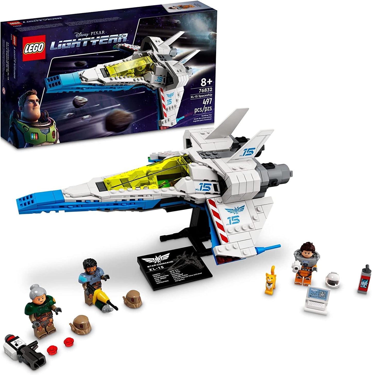 LEGO Disney and Pixar's Lightyear XL-15 Spaceship 76832