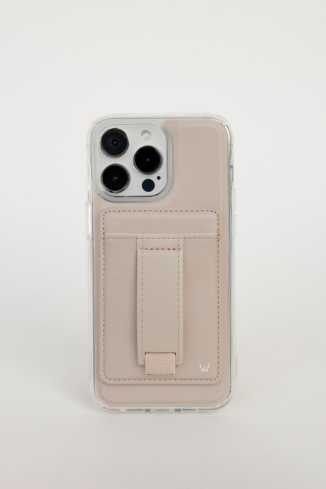 Almond Cream Magnetic Wallet