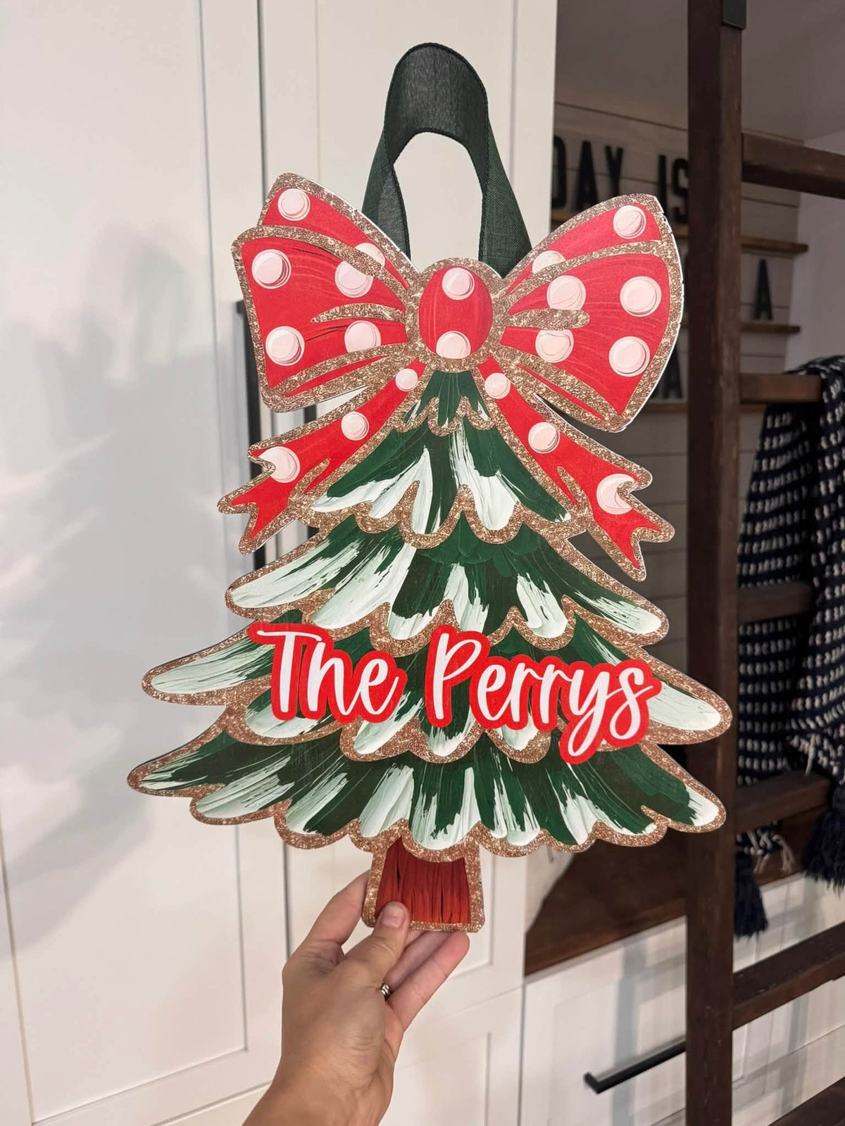 Custom Personalized Printed Christmas Tree Signs (Preorder - Ships in 4-5 Weeks)