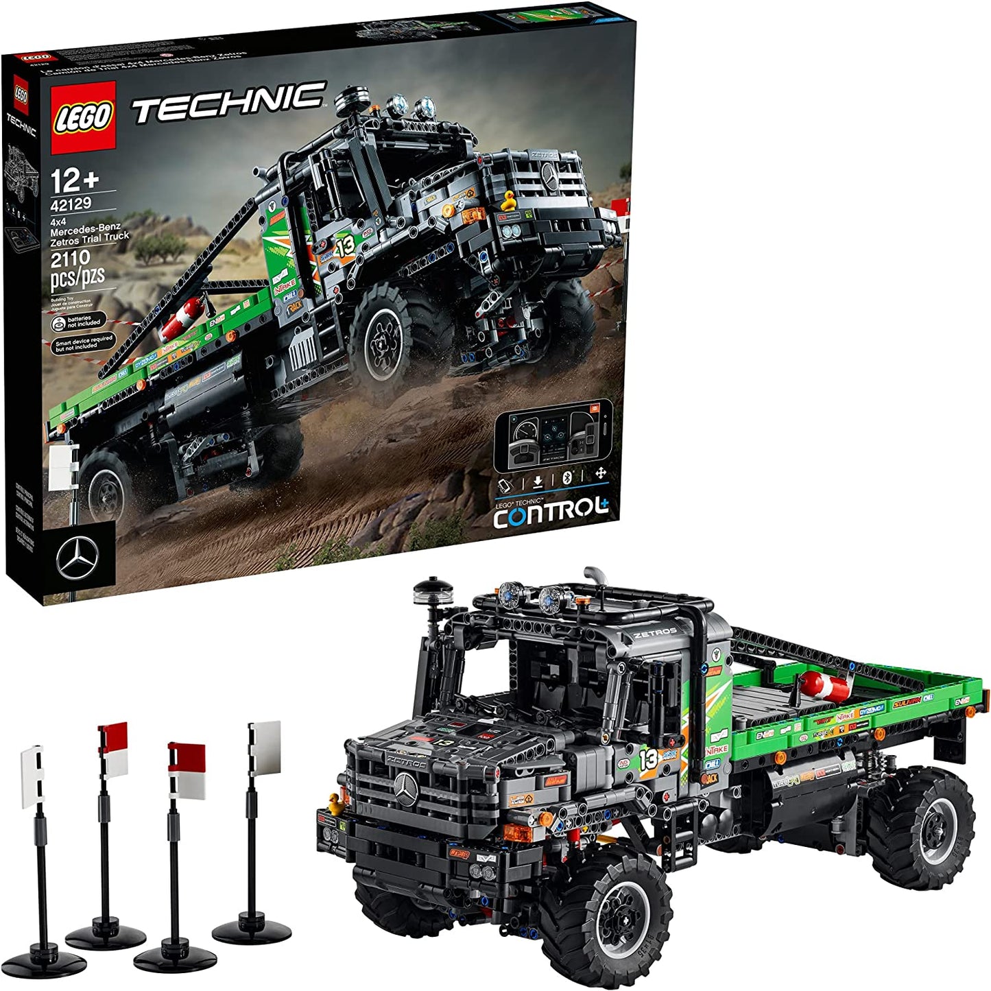 LEGO Technic 4x4 Mercedes-Benz Zetros Trial Truck 42129