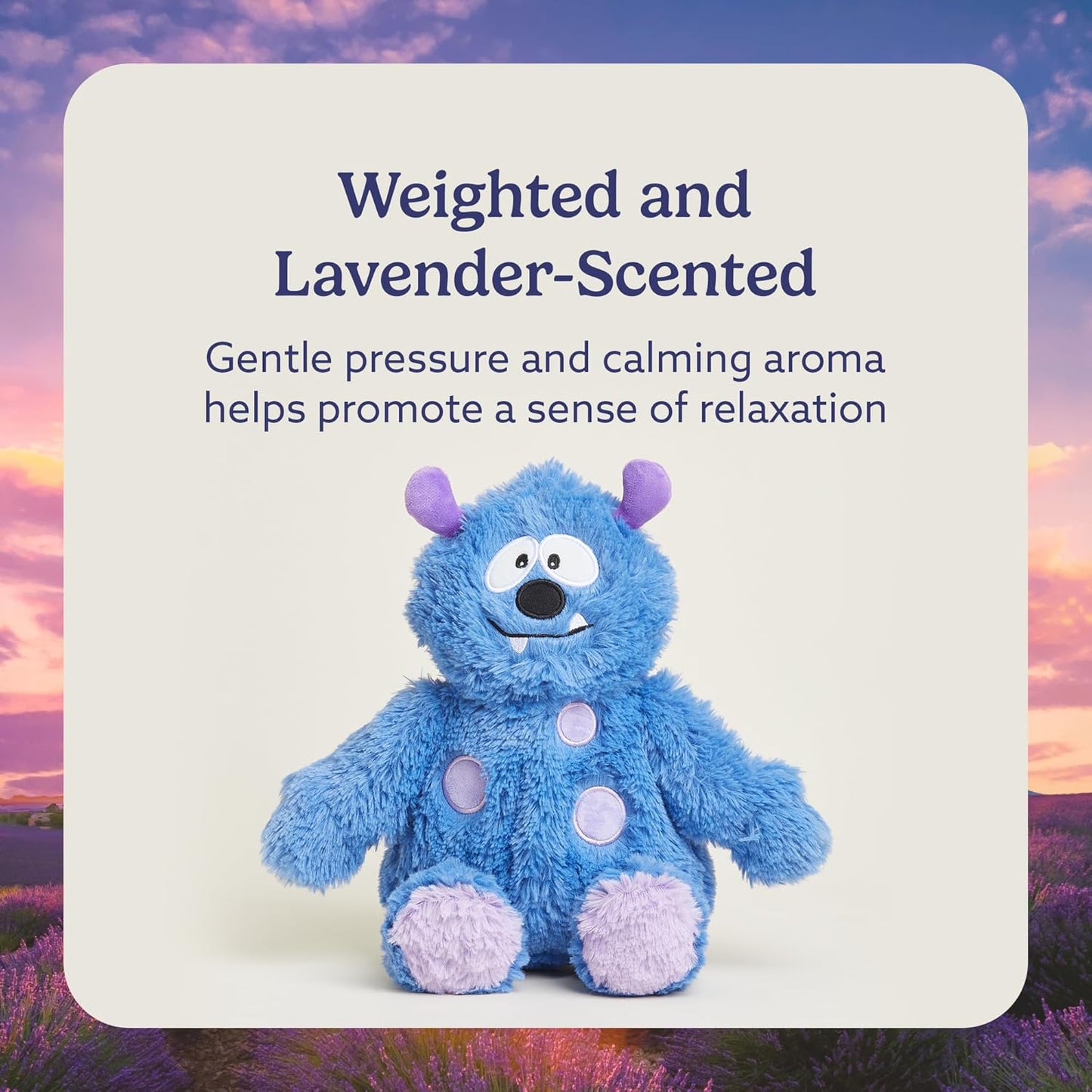 Warmies Blue Monster