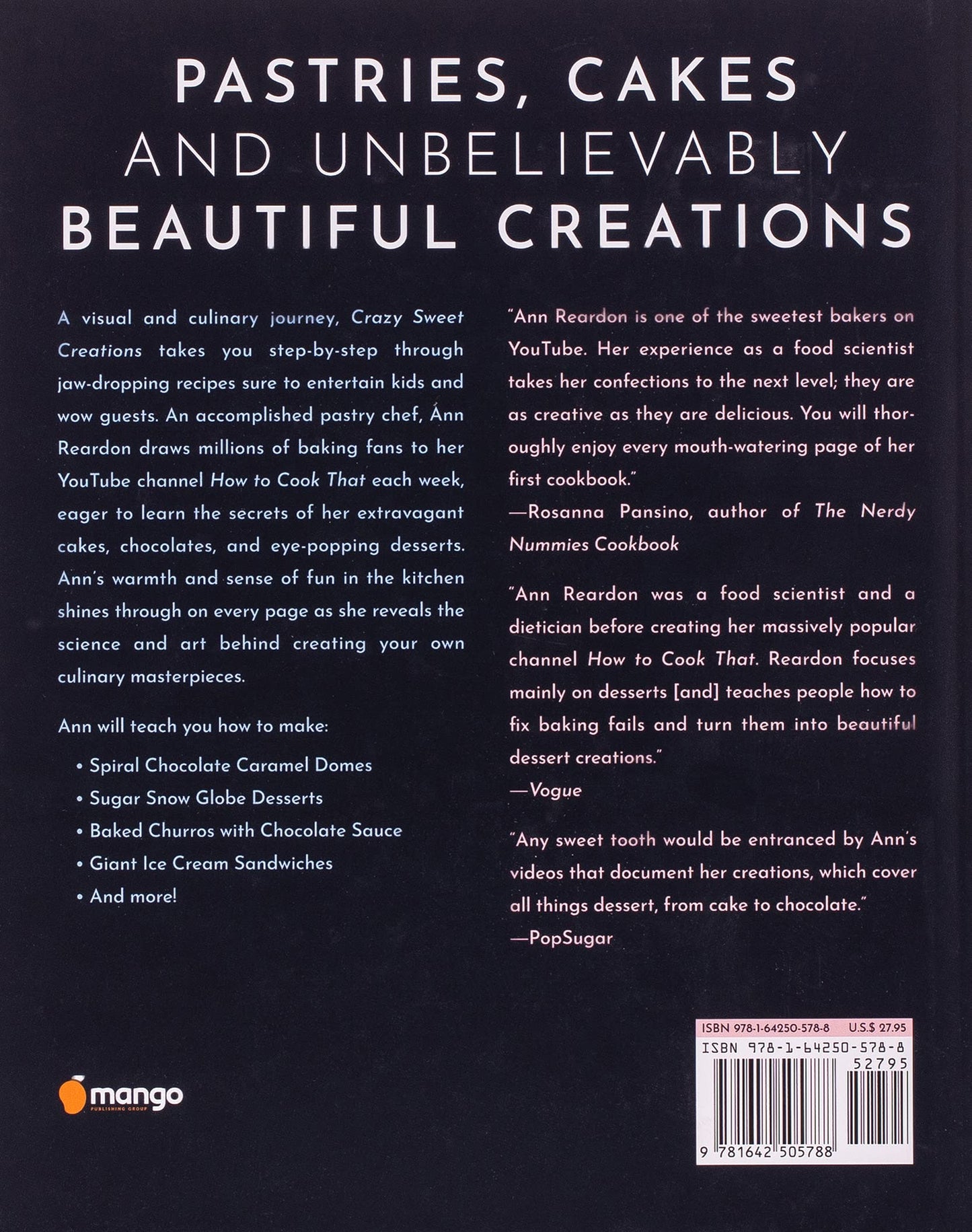 How to Cook That: Crazy Sweet Creations (Spiral Bound)