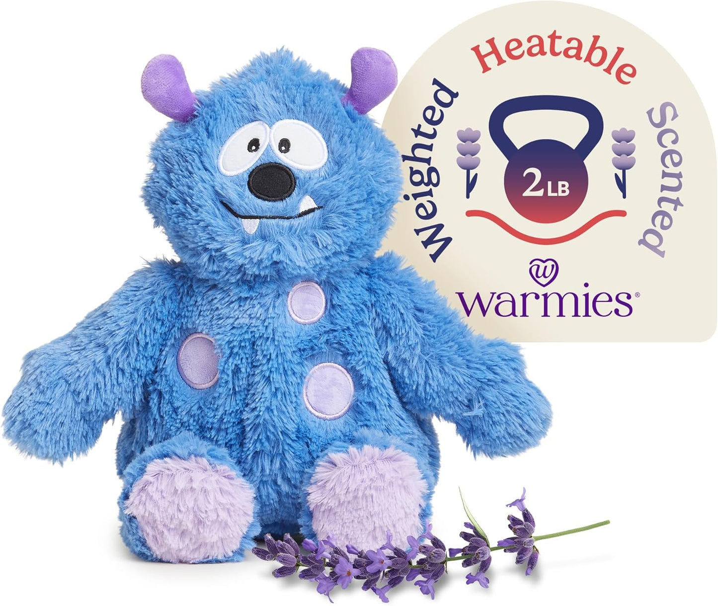Warmies Blue Monster