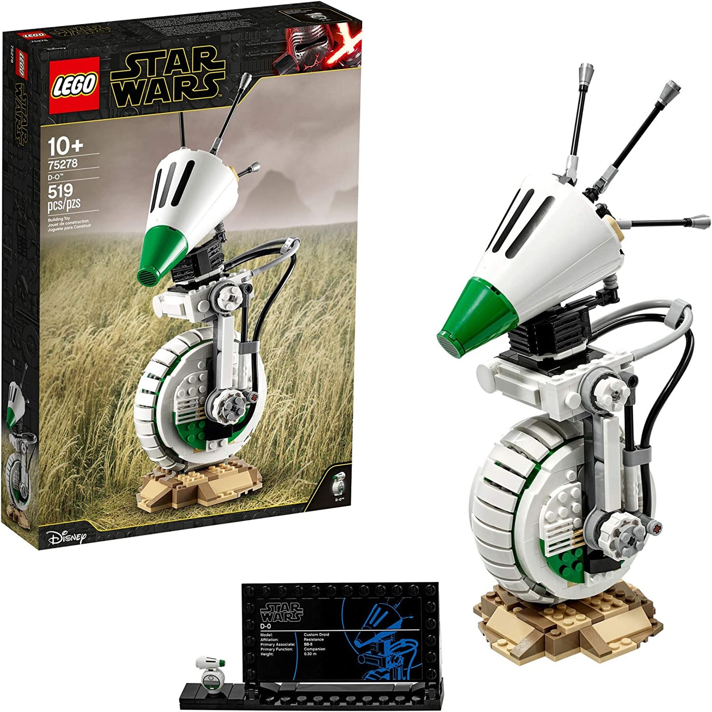 LEGO Star Wars The Rise of Skywalker D-O Droid 75278 (Retired Product)