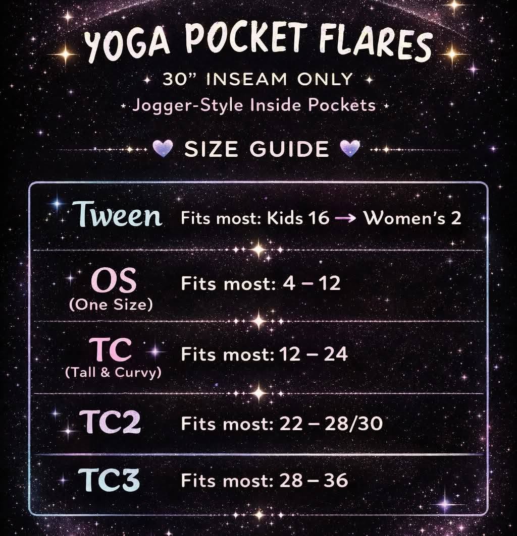 BOHO SKIES -YOGA FLARES (MIX EDIT PREORDER CLOSING 10/30, ETA END DEC.)