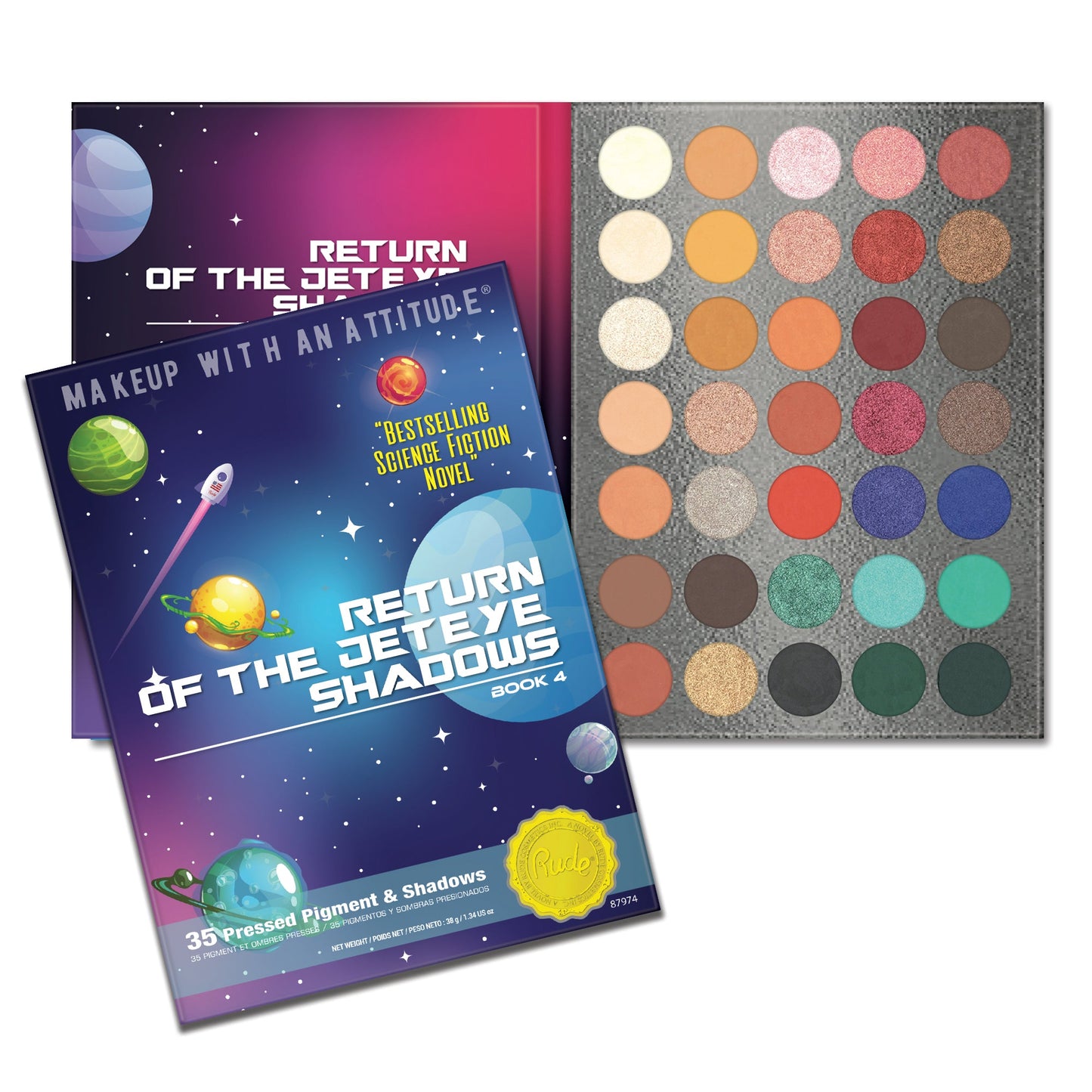 Chibi Manga Return of the Jet Eyeshadow 35 Eyeshadow Palette - Book 4