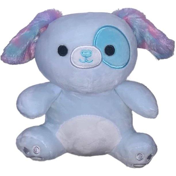 Squishmallows Official Kellytoy Plush 7" Demir the Dog - SQUEEZEMALLOWS