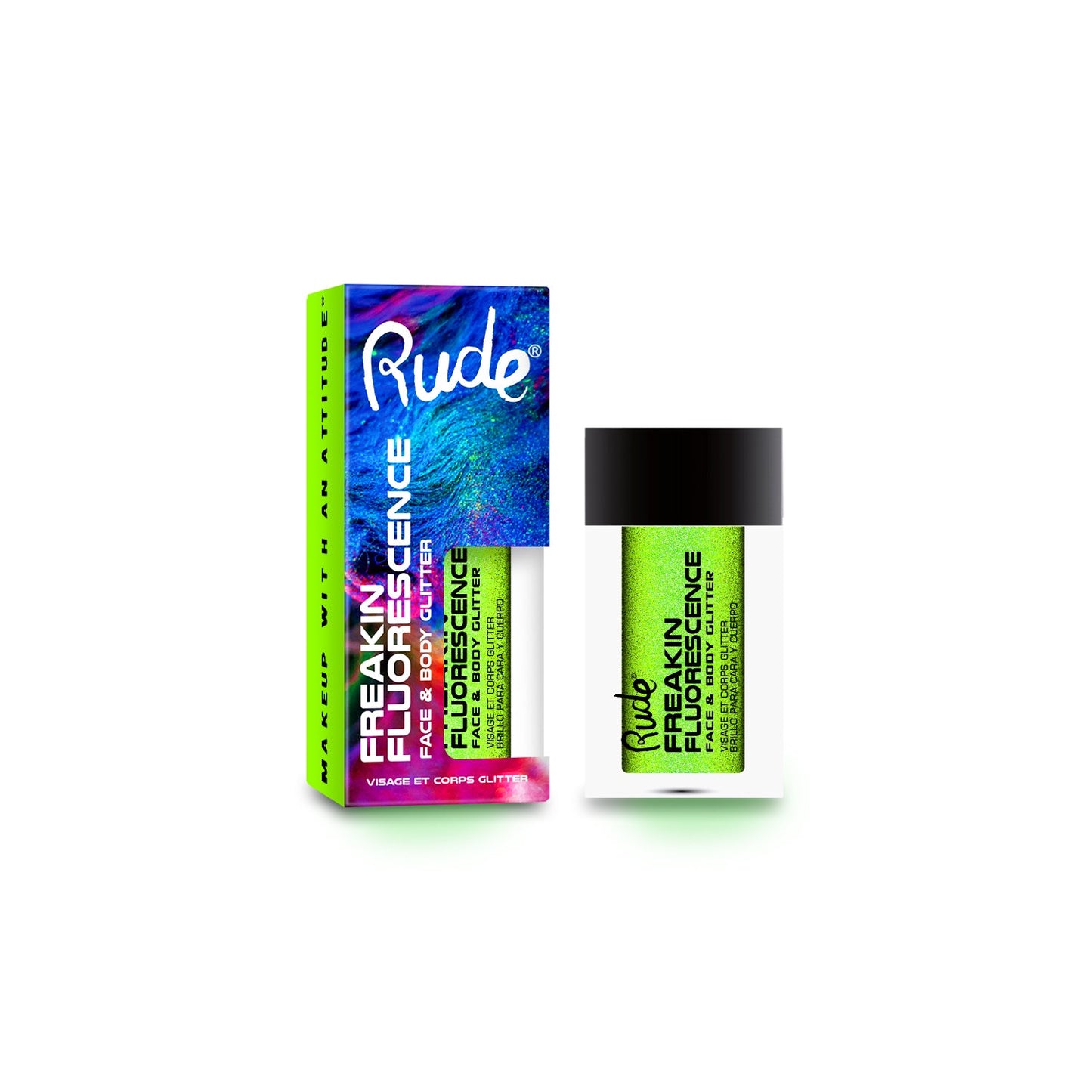 Freakin Fluorescence Face and Body Glitter