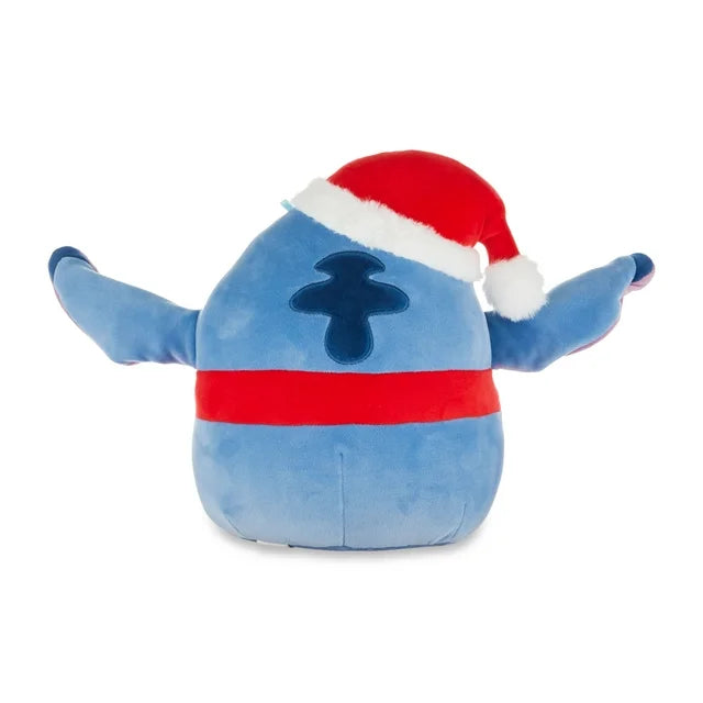 Squishmallows Stitch Wearing Santa Hat & Scarf 8" 2023 Disney Christmas Collection Stuffed Plush