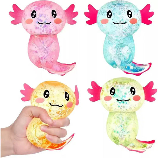 Viral Glitter Axoltol Squishy (PREORDER CLOSES 4/15, ETA EARLY MAY)