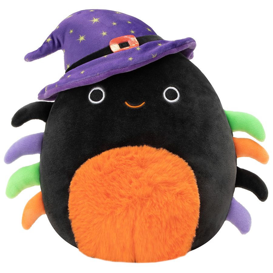 Squishmallows Bella Spider With Witch Hat 8" Stuffed Plush