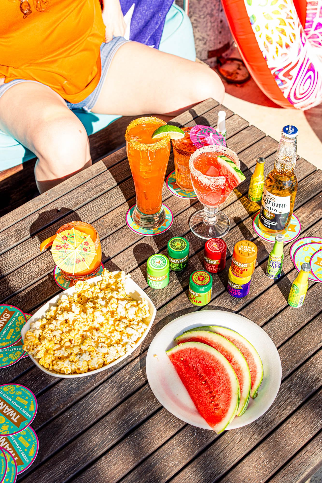 Twang Flavored Snack Salt Packets, Lime, Toppings for Popcorn, Fresh Fruits, Veggies & Chips, 1 Gram (Pack of 200)