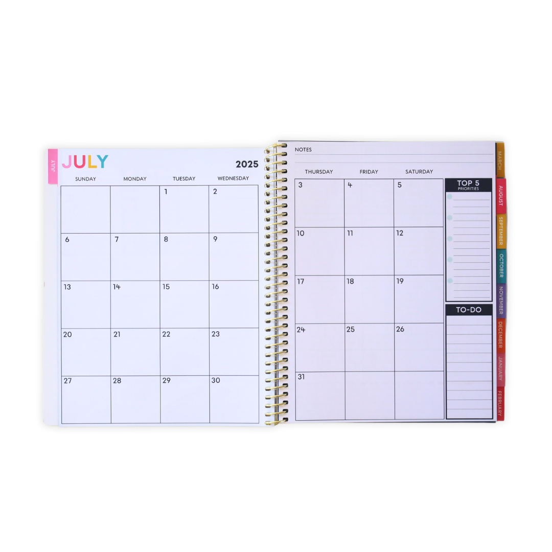 (Pre-Order) Dot Dot Plan A Lot - Weekly Everyone™ Planner by BERTEAU & Co.