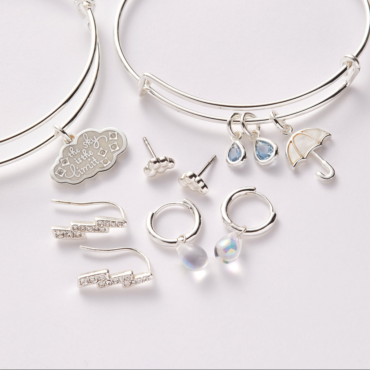 Mother of Pearl Umbrella Bangle
