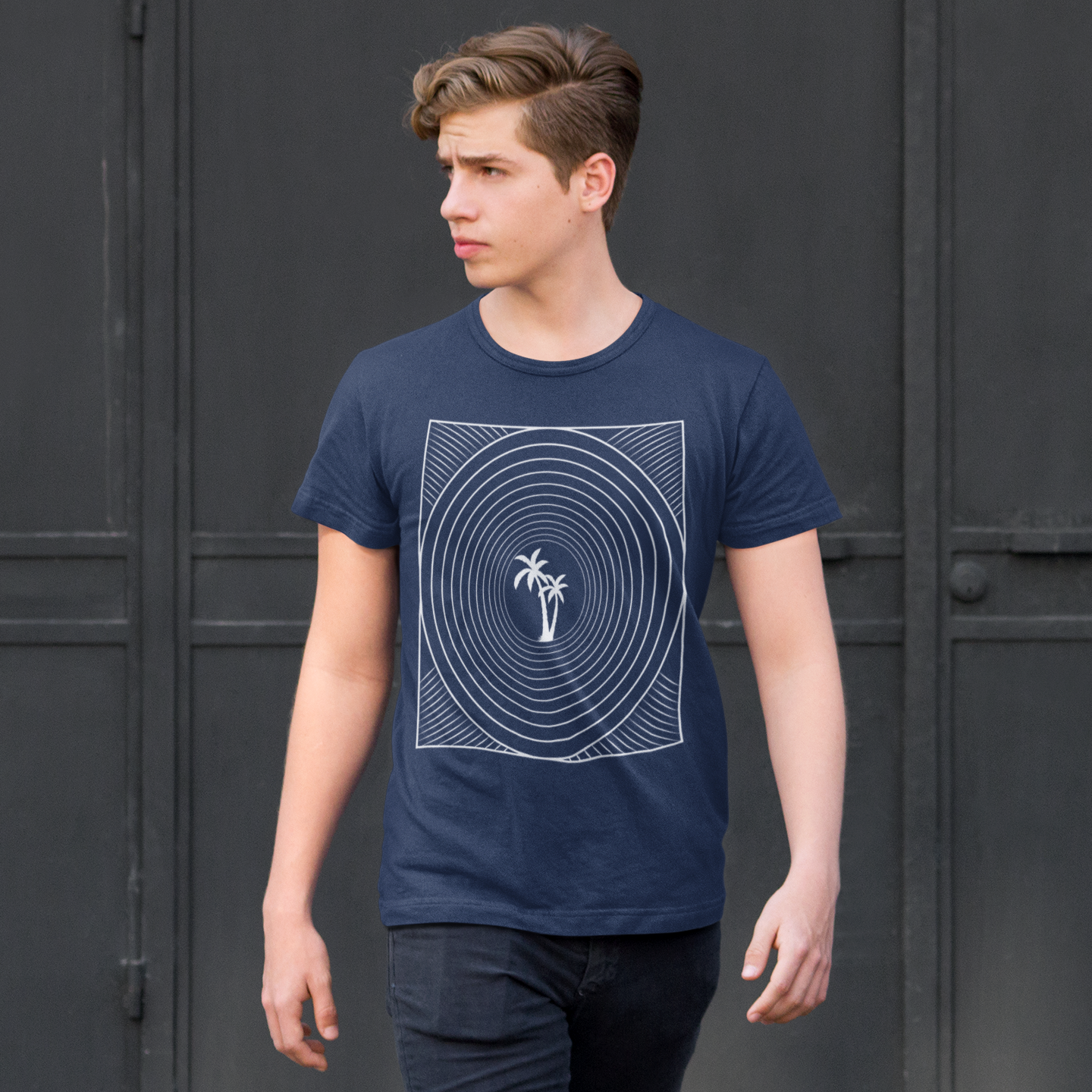 Coastal Pulse Graphic Tee